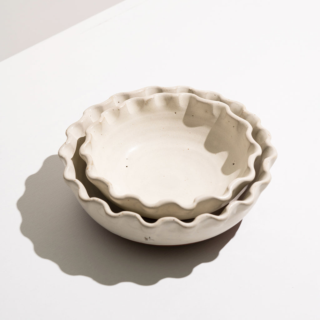 Looks Like White Pie Plate, Handmade, on Food52