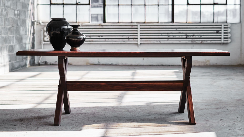 Axis Dining Table | Custom-designed Wood Kitchen Table – Roman and