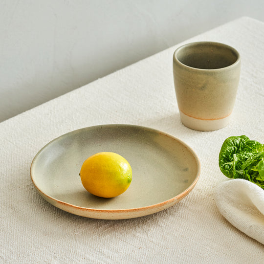 Janaki Larsen Salad Dish, Pebble Glaze