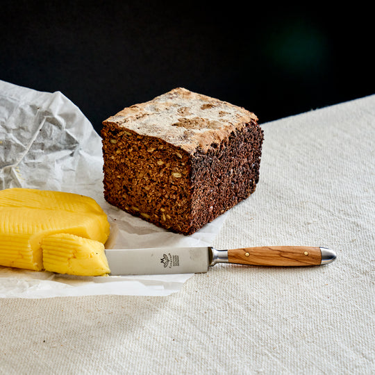 Eichenlaub Old German Table Knife - Olive Wood