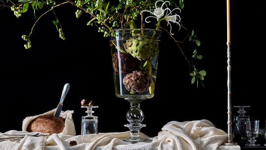 RW GUILD FOOTED VASE