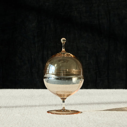 J. & L. Lobmeyr Small Gold Candy Dish III