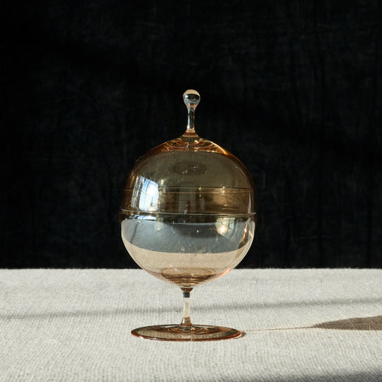 J. & L. Lobmeyr Medium Gold Candy Dish II