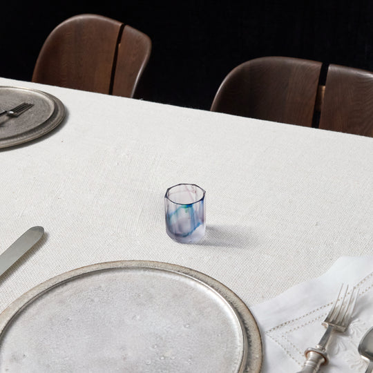 Yuki Osako Purple Facet Shot Glass