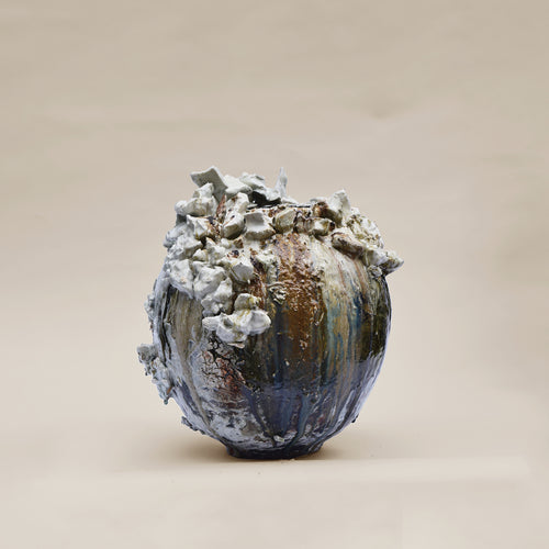 Akiko Hirai Medium Blue Moon Jar