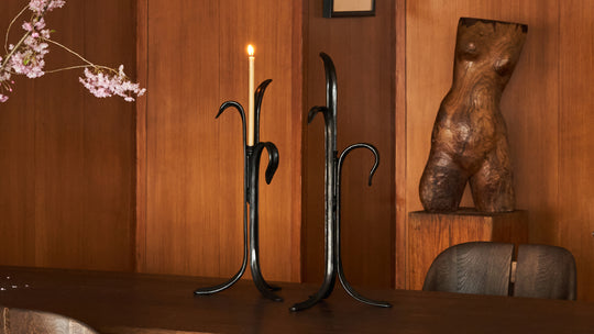 RW GUILD LILY CANDLESTICK