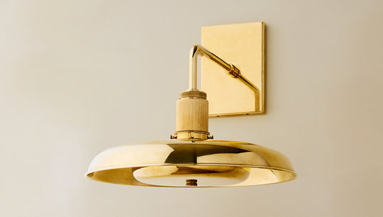 Oscar Fixed Sconce Metal Shade