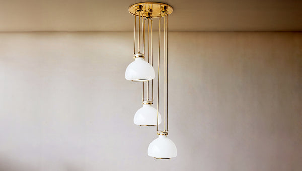 ルミナベッラMessalina SO4 peodant　chrome Solna Chandelier – Roman and Williams Guild