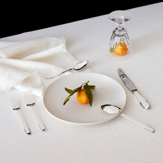 Georg Jensen Beaded Sterling Silver Flatware