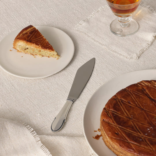 Georg Jensen Beaded Sterling Silver Cake Knife