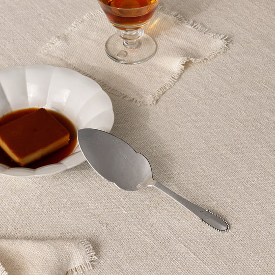 Georg Jensen Beaded Sterling Silver Pastry Server