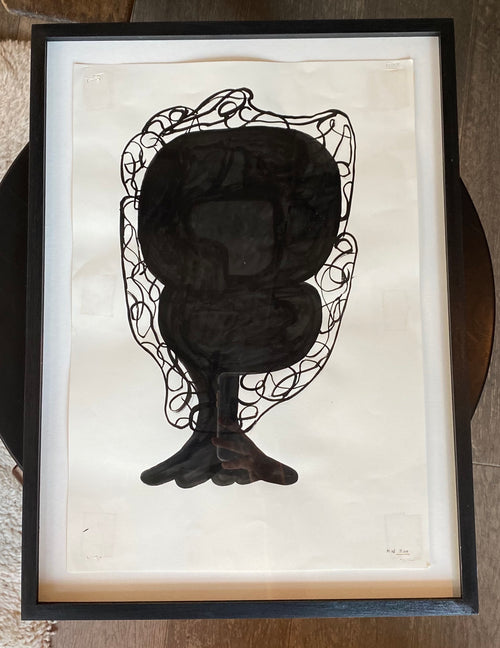 Maggie Wells, Framed Drawing No. 04