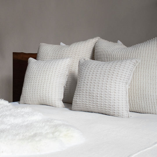 The Good Shepherd Ivory Wool Pillow