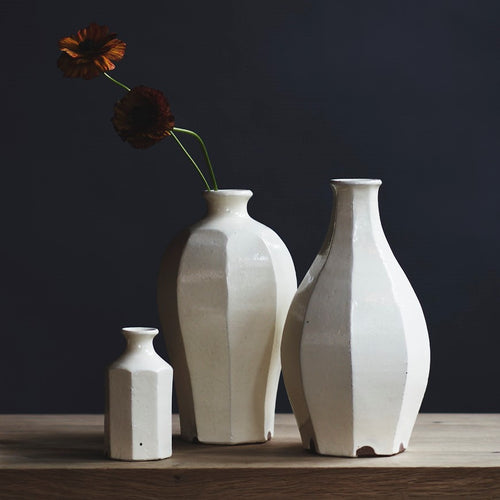 Hitoshi Kato Kohiki Facet Vase