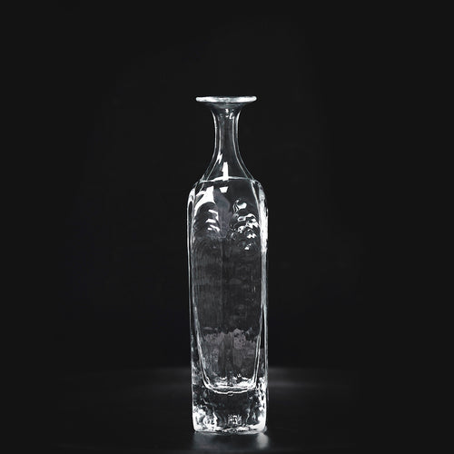  Hexagon Glass Bottle Vase